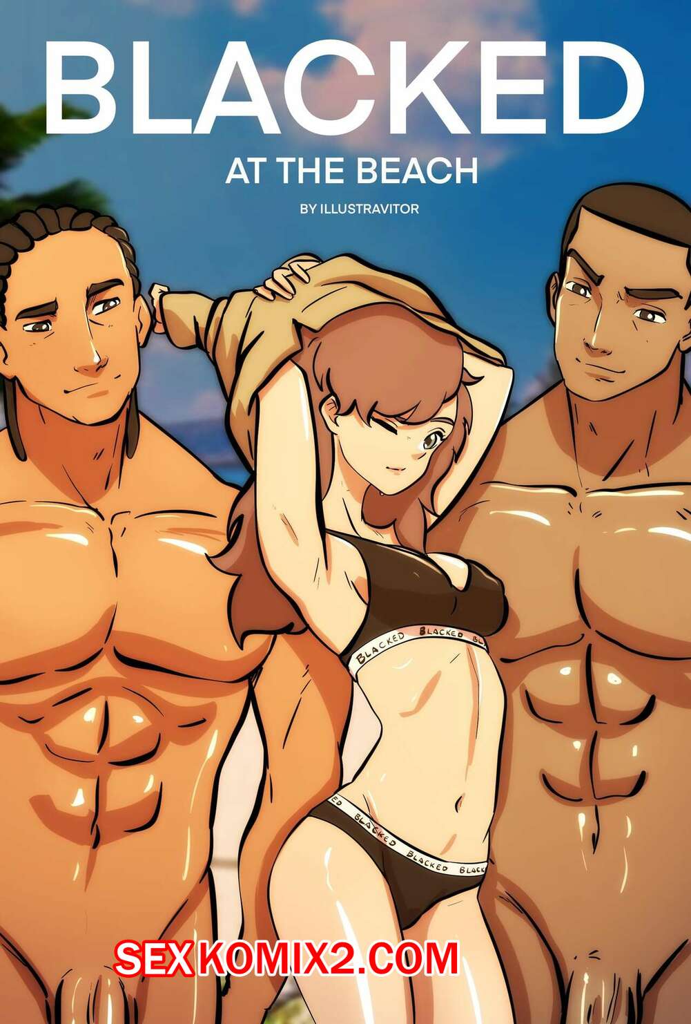 ✅️ Порно комикс Черные на пляже. Часть 1. Blacked at the Beach.  Illustravitor секс комикс брюнетка отправилась на | Порно комиксы на  русском языке только для взрослых | sexkomix2.com