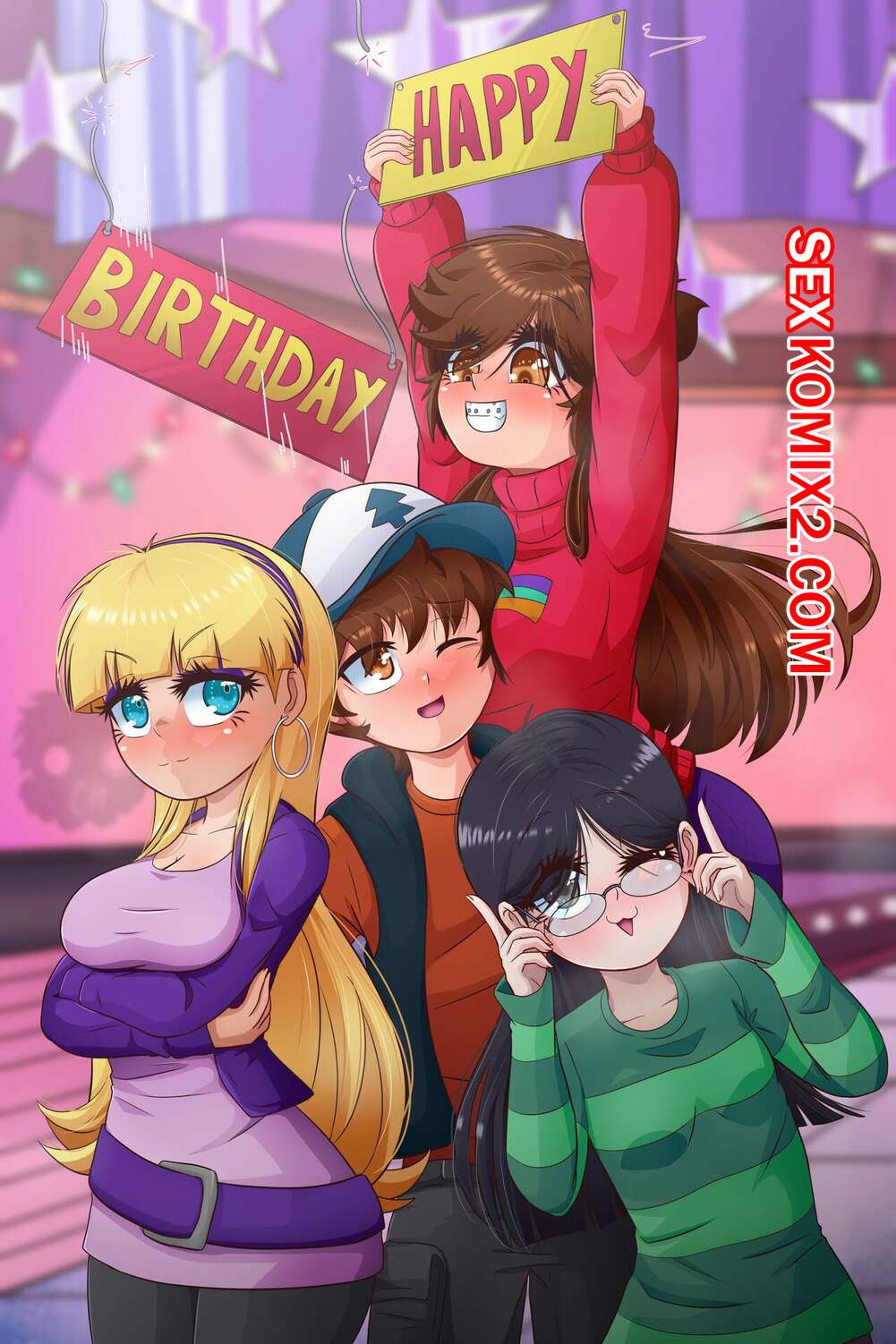 ✅️ Порно комикс Гравити Фолз. Сосны на день рождения. Birthday Pines.  Gravity Falls. ElChasconsito секс комикс сисястые красотки решили | Порно  комиксы на русском языке только для взрослых | sexkomix2.com