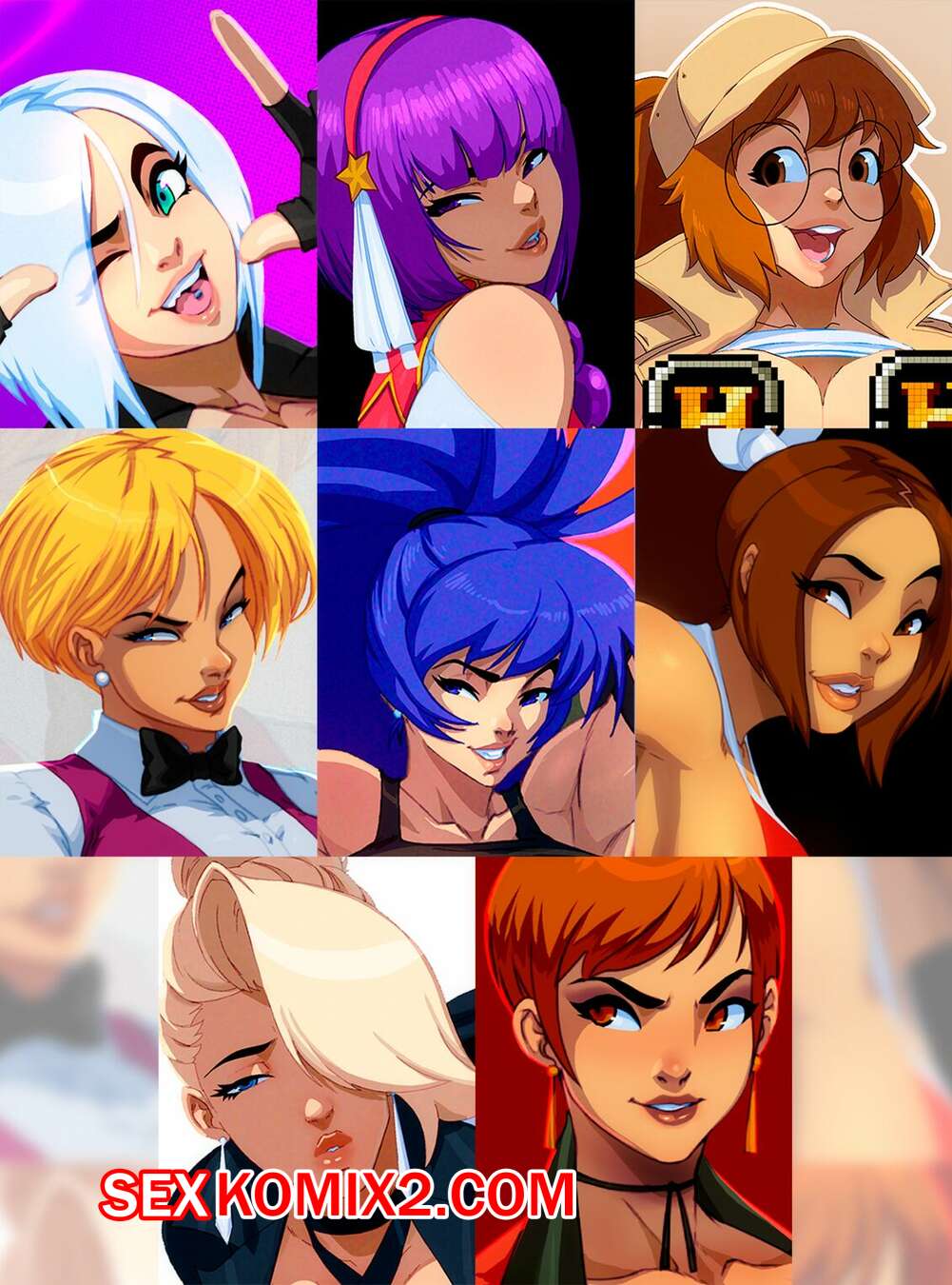 ✅️ Порно комикс Kof Girls. Tovio Rogers. секс комикс артов и картинок |  Порно комиксы на русском языке только для взрослых | sexkomix2.com