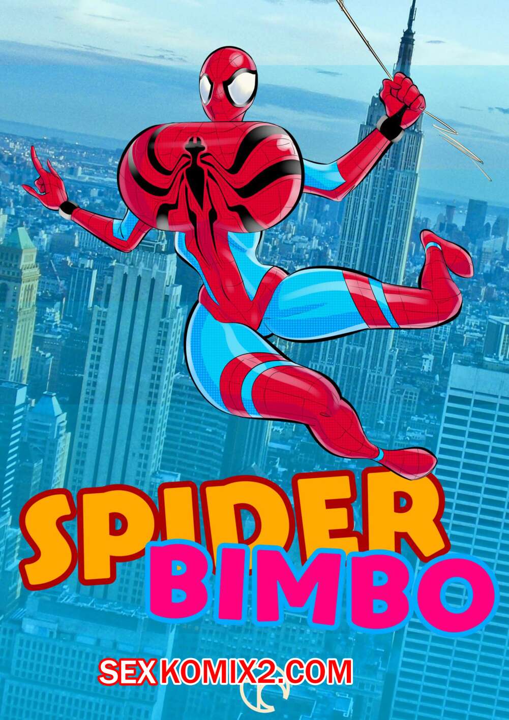 ✅️ Порно комикс Паучиха. Spider Bimbo. Croquant секс комикс сисястая  красотка супергерой | Порно комиксы на русском языке только для взрослых |  sexkomix2.com