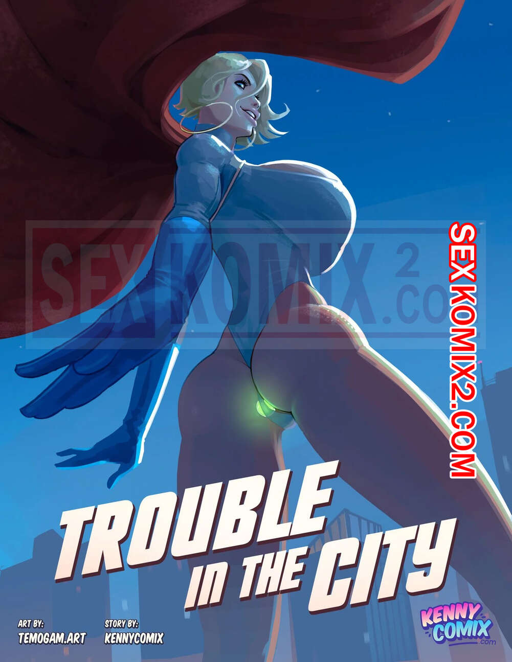 ✅️ Порно комикс Power Girl. Проблемы в городе. Trouble in the City.  KennyComix. Temogam секс комикс блондинка супергероиня патрулировала |  Порно комиксы на русском языке только для взрослых | sexkomix2.com