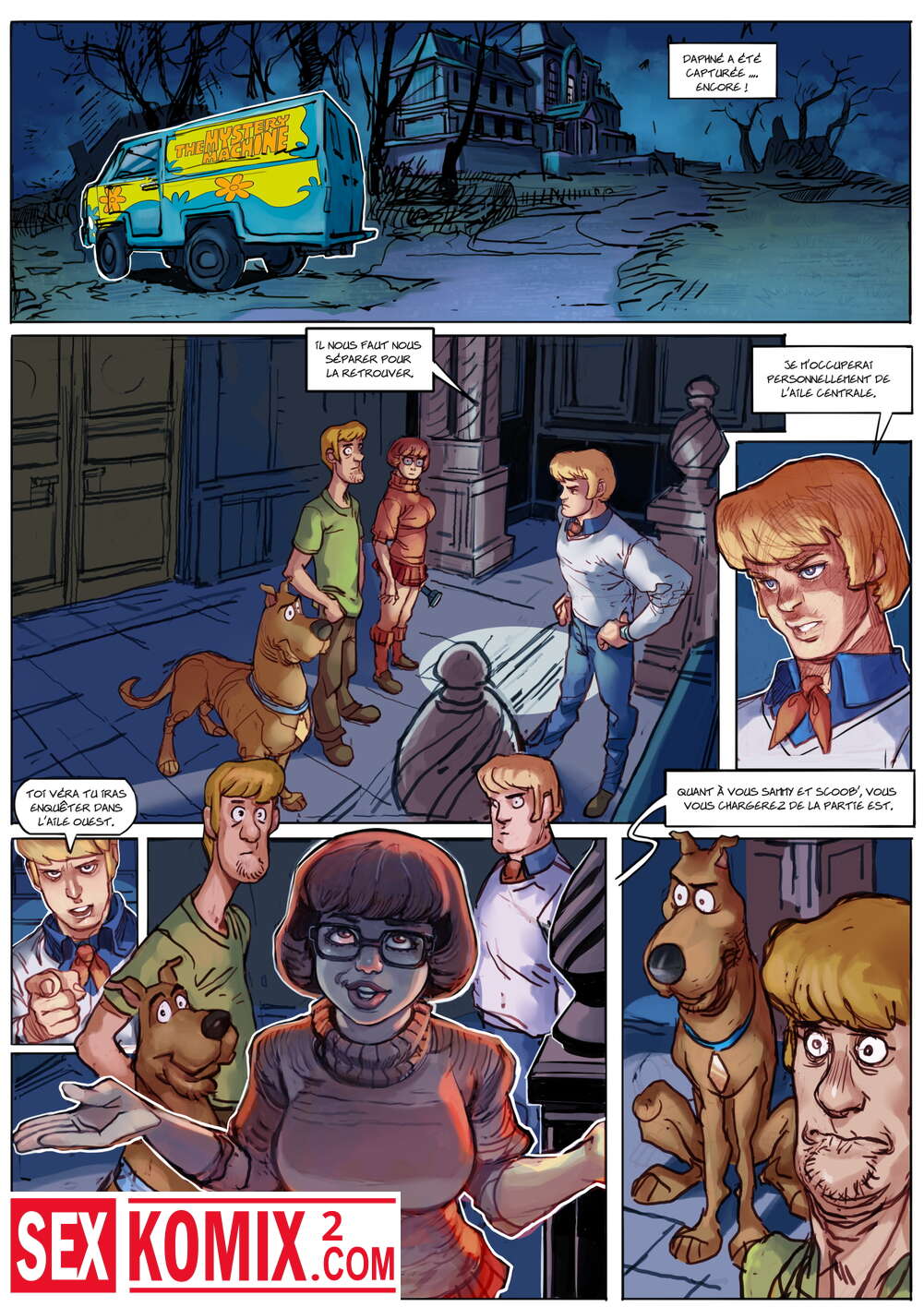 ✅️ Порно комикс Скуби Ду Scooby Doo Joel Jurion Английский секс комикс  Scoubidou | Порно комиксы на русском языке только для взрослых |  sexkomix2.com